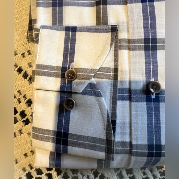 VanGil Cotton Plaid Button Down Shirt - Picture 2 of 8